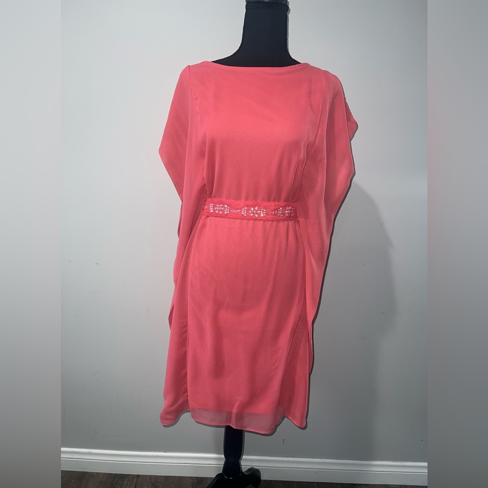 Coral dress